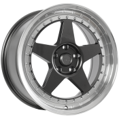 720 Form FF15 wheel in Gunmetal - Machined Lip